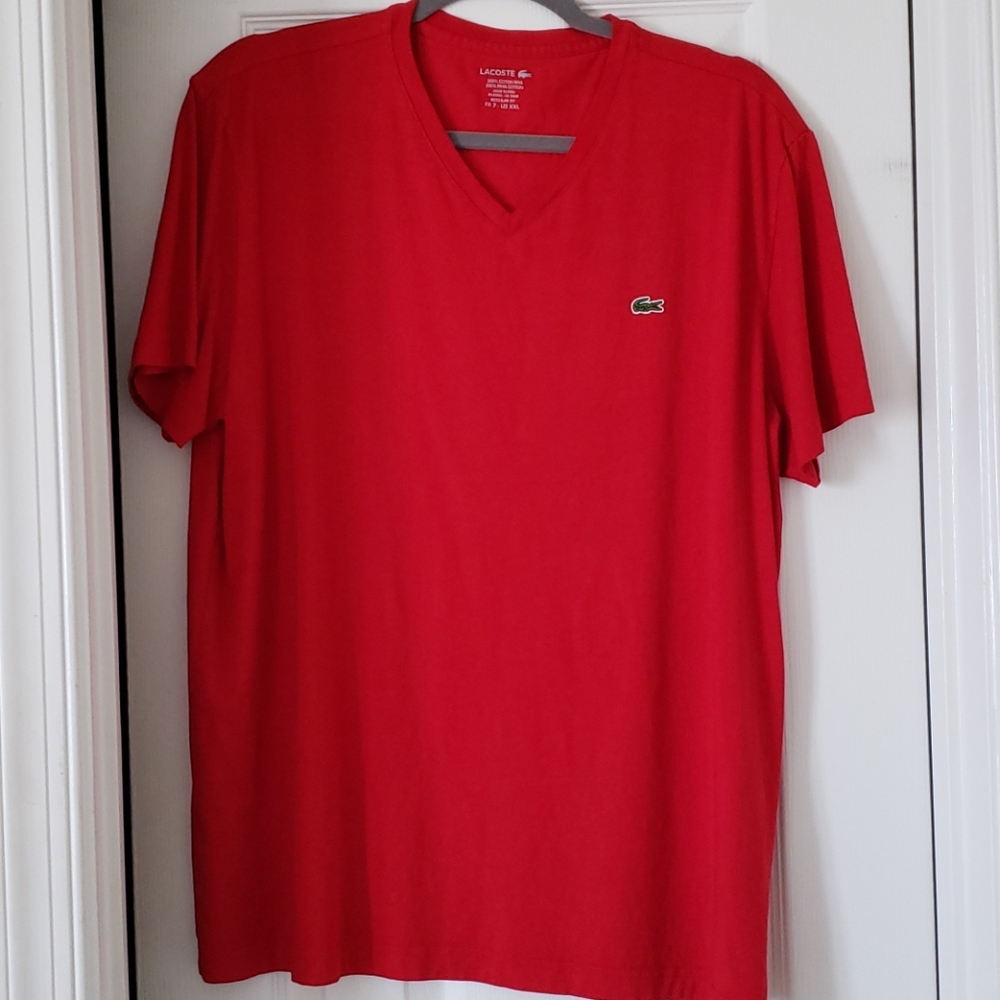Lacoste V-neck tee